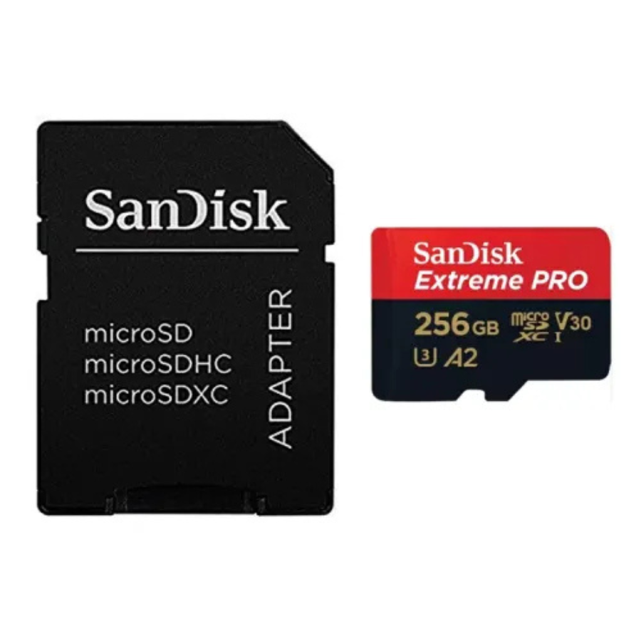 SANDISK SD 256GB MEMORY CARD EXTREME PRO 200