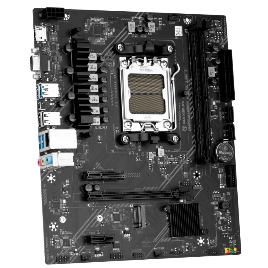 MAXSUN Challenger A620A 2.5G DDR5 AMD AM5 Micro ATX Motherboard